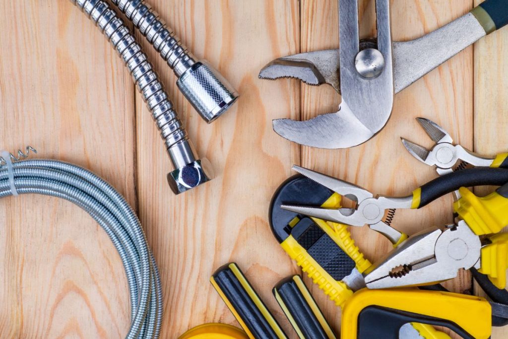 Plumbing tools and fixtures